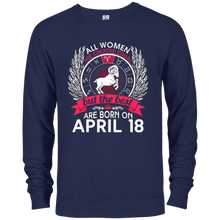 All Women Are Created Equal Born On April 18 T-shirt