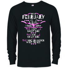 February Girl,Crazy, Sweet and Fun Birthday BDay Gift Shirt