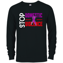Purple Ribbon Stop Domestic Violence Awareness T Shirt