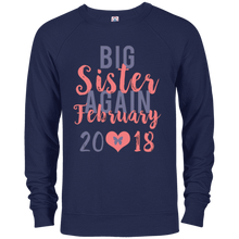 Big Sister Again T-Shirt Butterfly Tee February 2018