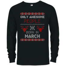 Only Awesome People Born In March T-shirt