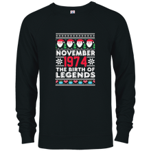 November 1974 The Birth Of Legends Christmas T Shirt