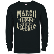91 years Old 91st Birthday March 1927 Birth of Legend TShirt
