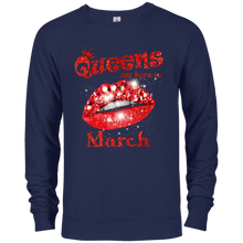 Queens Are Born In March Sexy Lip Twinkle T-Shirt
