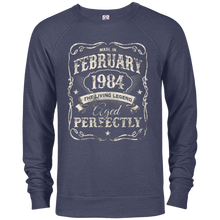 Vintage Made In February 1984 Shirt 34th Birthday Gift