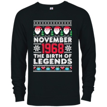 November 1968 The Birth Of Legends Christmas T Shirt