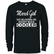 Funny March Girl Birthday Gifts Shirt Except Much Cooler