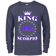 King Scorpio T-shirt Born In 1982 Birthday Gifts For Men