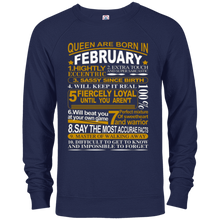 Queen Are Born In February 10 Unforgettable T-shirt