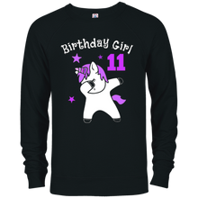 11th Year Old Birthday Tee Dabbing Unicorn Gifts T Shirts
