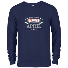 Mens The Best Father was Born in April T-Shirt