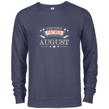 Mens The Best Father was Born in August T-Shirt