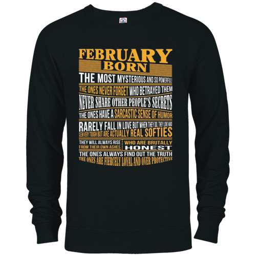 #1 Top selling February Born Facts Shirts for all ages