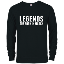 Legends Are Born In March Funny Birthday T-shirt