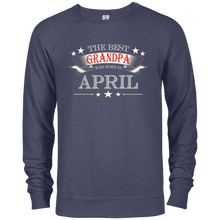 Mens The Best Grandpa was Born in April T-Shirt