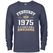 Birthday gift February 1975 - 43 years of being awesome