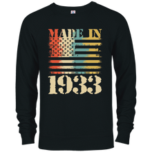 Made In Vintage Born In 1933 Retro Classic 84 Years Old 84th