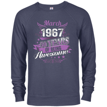 March 1967 50 Years Of Being Awesome T Shirt