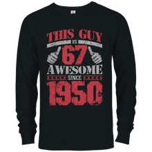 Vintage Born in 1950 67th Birthday Gifts 67 This Guy Awesome