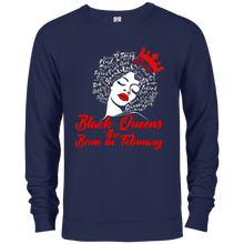 Black Queens Are Born in February Birthday Gift T-Shirt