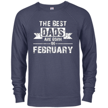 The Best Dads Are Born In February Gift Birthday T-Shirt