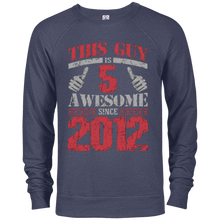 Vintage Born in 2012 5th Birthday Gifts 5 This Guy Awesome
