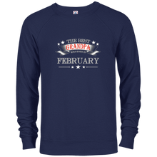 Mens The Best Grandpa was Born in February T-Shirt