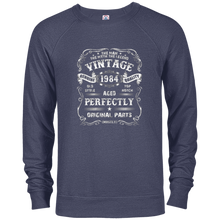 Mens 34th Birthday T-Shirt Legend Vintage 1984 Original Parts Tee