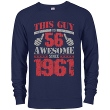 Vintage Born in 1961 56th Birthday Gifts 56 This Guy Awesome