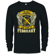 The Best Hair Stylist Are Born In February T-shirt