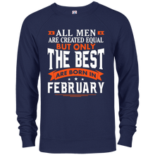 Mens The best man who was born in February T-shirt