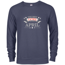 Mens The Best Father was Born in April T-Shirt