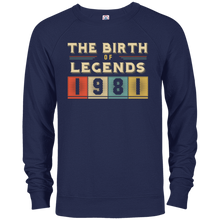 Retro The Birth Of Legend USA 1981 36th Birthday Gift 36 yrs