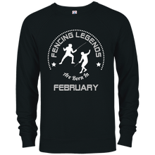 Fencing T-Shirt February Birthday Apparel