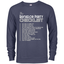 Mens Funny Bachelor Party Checklist Shirt - Groomsmen Best Man