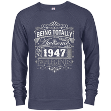 Awesome Since 1947 70th Birthday T Shirt 70 Years Old