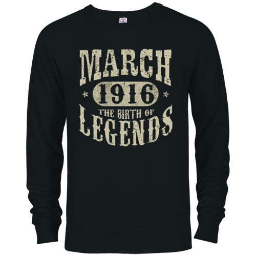 102 year Old 102nd Birthday March 1916 Birth of Legend Shirt