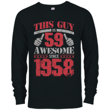 Vintage Born in 1958 59th Birthday Gifts 59 This Guy Awesome