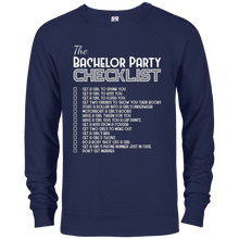 Mens Funny Bachelor Party Checklist Shirt - Groomsmen Best Man