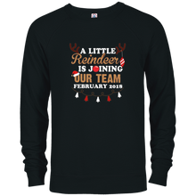 February 2018 A Little Reindeer Is Joining Our Team T-shirt