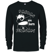 Funny Panda TShirt - Pandas are born in February