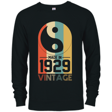 Vintage Yin Yang Retro Made In 1929 89th Birthday Gifts 89