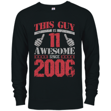 Vintage Born in 2006 11th Birthday Gifts 11 This Guy Awesome