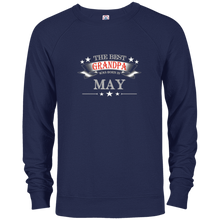 Mens The Best Grandpa was Born in May T-Shirt