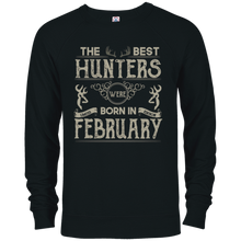 The Best Hunters Were Born In February | Hunting T-Shirt