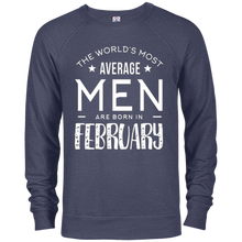 Mens The worlds most average men are born in February t-shirt