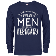 Mens The worlds most average men are born in February t-shirt