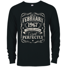 Vintage Made In February 1967 Shirt 51st Birthday Gift