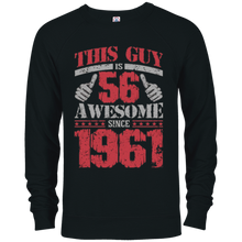 Vintage Born in 1961 56th Birthday Gifts 56 This Guy Awesome
