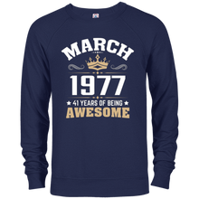Birthday gift March 1977 - 41 years of being awesome
